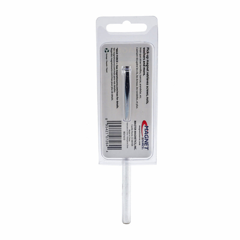 Magnet Source 5.75 in. L X .25 in. W Silver Pocket Pick-Up Magnet 2 lb. pull 1 pc