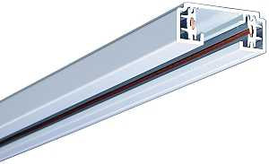 Eaton Cooper Wiring LZR102P Lazer Track Light System, 2 ft L, 1-3/8 in W, 120 V, 1-Circuit, Aluminum, White
