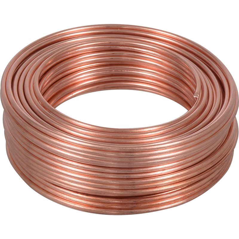 Hillman 50161 Utility Wire, 25 ft L, 18, Copper