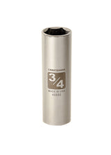 Craftsman 3/4 in. X 1/2 in. drive SAE 6 Point Deep Socket 1 pc