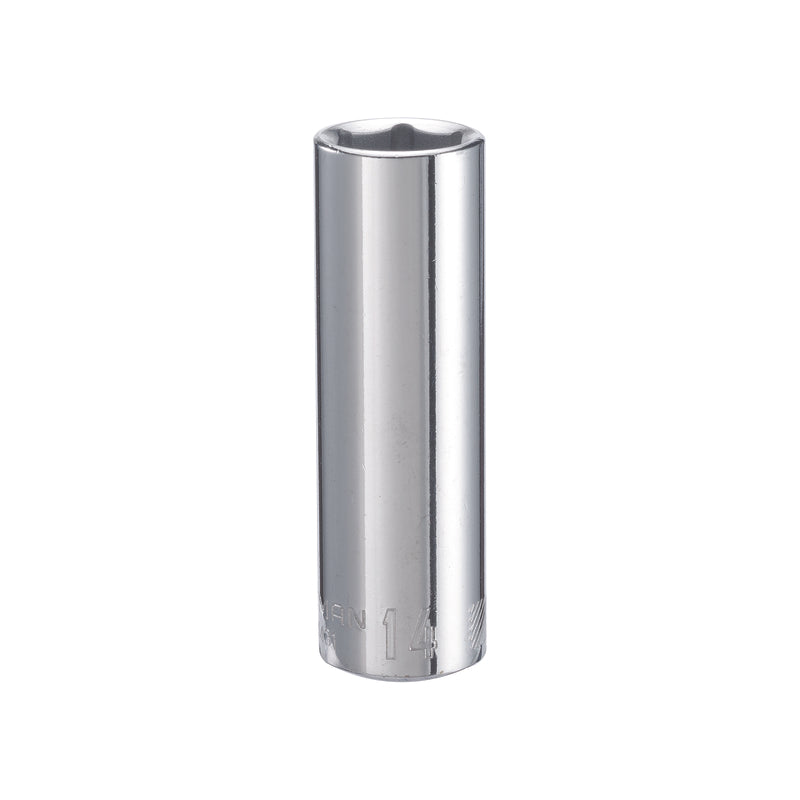 Craftsman 14 mm X 3/8 in. drive Metric 6 Point Deep Deep Socket 1 pc