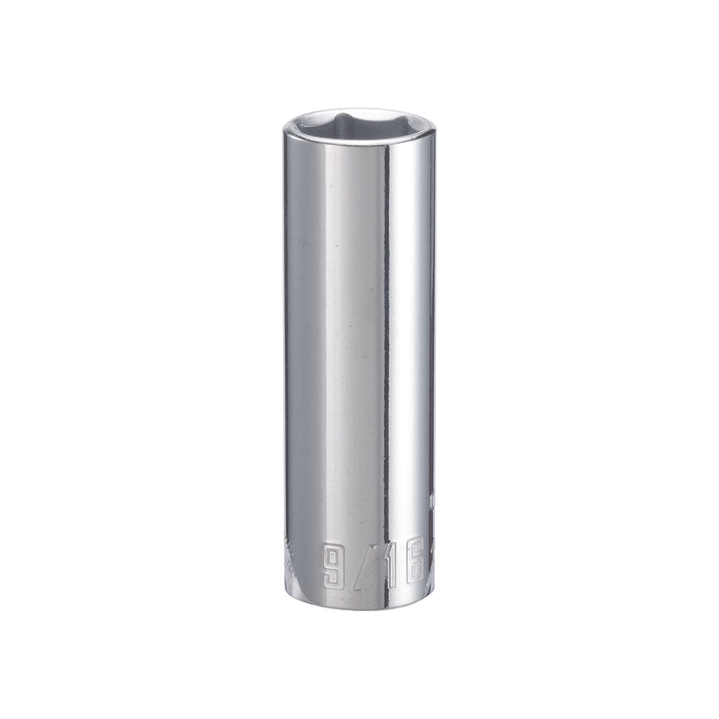 Craftsman 9/16 in. X 3/8 in. drive SAE 6 Point Deep Deep Socket 1 pc