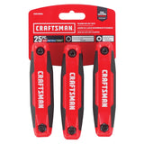 Craftsman Metric and SAE Fold-Up Hex Key Set 24 pc