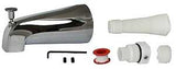 Plumb Pak PP825-35 Bathtub Spout, 16-1/2 in L, 9 in W, 16 in H, Chrome Plated