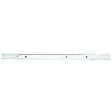Knape & Vogt 1805H WH 450 Drawer Slide, 75 lb, 450 mm L Rail, 12.5 mm W Rail