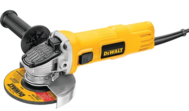 DEWALT DWE4011 Angle Grinder, 5/8-11 Spindle, 4-1/2 in Dia Wheel, 12,000 rpm Speed