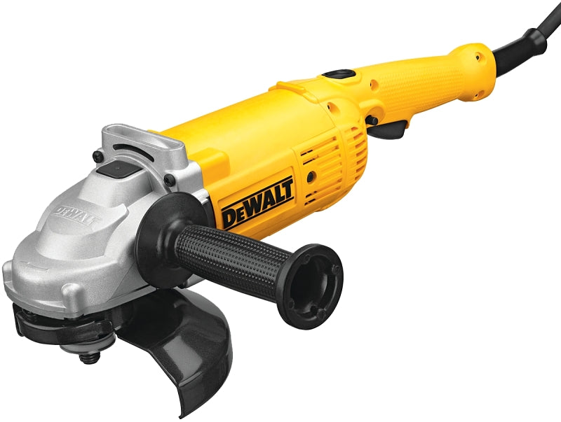 DEWALT DWE4517 Angle Grinder, Includes: 7 in Guard and 2-Position Side Handle, 15 A, 5/8-11 Spindle