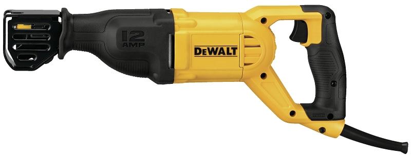 DEWALT DWE305 Reciprocating Saw, 12 A, 17-1/2 in L Blade, 1-1/8 in L Stroke, 2900 spm