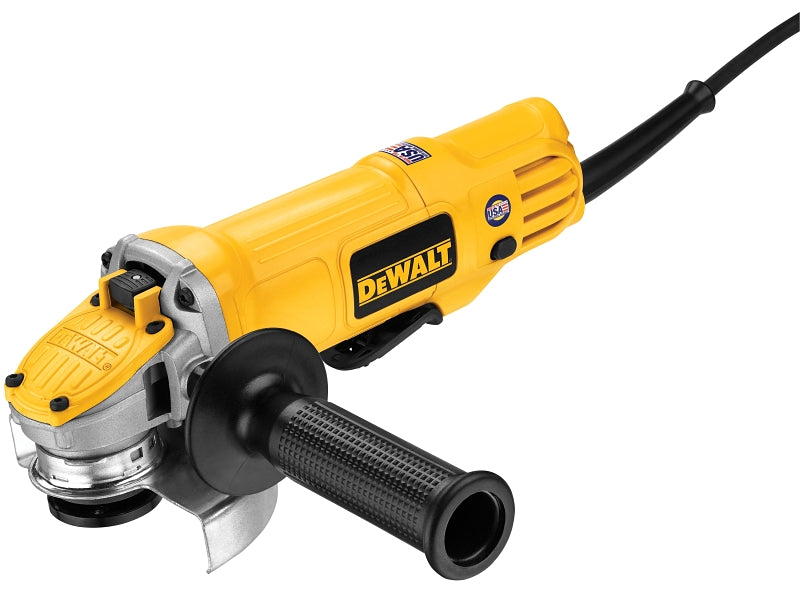 DEWALT DWE4120 Angle Grinder, 9 A, 5/8-11 Spindle, 4-1/2 in Dia Wheel, 12,000 rpm Speed