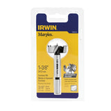 Irwin Marples 1-3/8 in. X 4 in. L Carbon Steel Forstner Drill Bit Round Shank 1 pc
