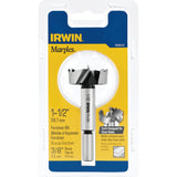 Irwin Marples 1-1/2 in. X 4 in. L Carbon Steel Forstner Drill Bit Round Shank 1 pc