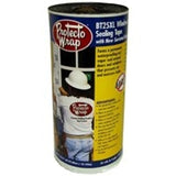 Protecto Wrap BT25XL 8425B0475SW Window and Door Flashing Tape, 75 ft L, 4 in W, HDPE, Gray/White, Self-Adhesive, Pack of 12