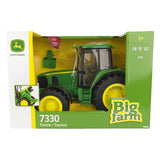 John Deere Toys 46096 Tractor Toy, 3 Years and up, Plastic/Rubber