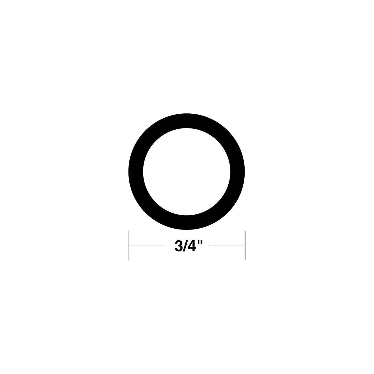 Taco V120005BKA501 Flexible Vinyl Insert, 50' Black
