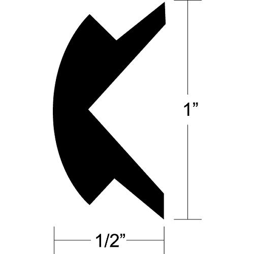 Taco V120303WHC701 Flexible Vinyl Insert, 70' White