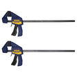 Irwin Quick-Grip 12 in. X 2-7/16 in. D Bar Clamp 100 lb 2 pc
