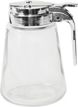 Anchor Hocking 97287 Syrup Pitcher, 8 oz Capacity, Glass/Stainless Steel, Clear, Pack of 4