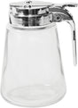 Anchor Hocking 97287 Syrup Pitcher, 8 oz Capacity, Glass/Stainless Steel, Clear, Pack of 4