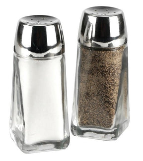 Anchor Hocking 12866S Salt and Pepper Shakers, Glass, Clear