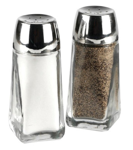Anchor Hocking 12866S Salt and Pepper Shakers, Glass, Clear