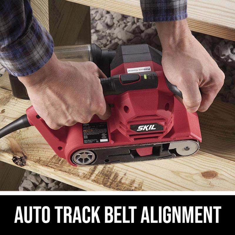SKIL 6 amps 3 in. W X 18 in. L Corded Belt Sander