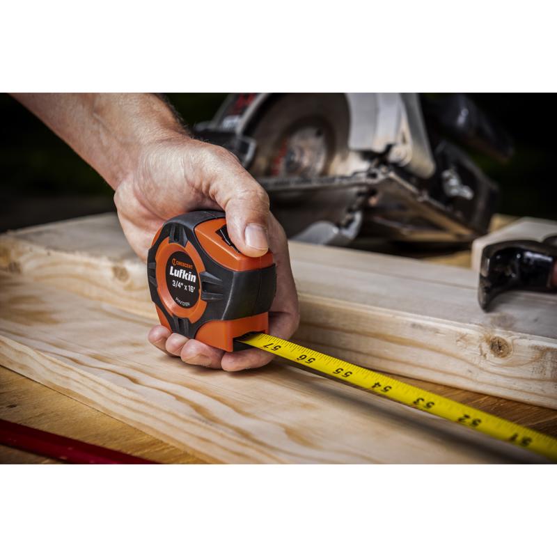 Lufkin P1000 Series 16 ft. L X 0.75 in. W Hi-Viz Tape Measure 1 pk