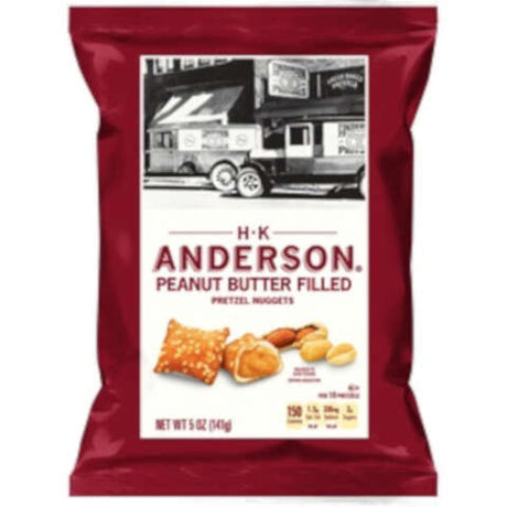 H-K Anderson Peanut Butter Pretzels 5 oz Bagged, Pack of 12