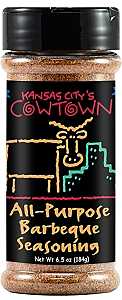 Cowtown CT00105 All-Purpose BBQ Seasoning, 6.5 oz Bottle