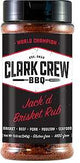 Clark Crew BBQ Clark Crew CL00317 BBQ Jack'd Brisket Rub, 12 oz