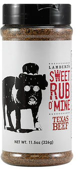 Lambert's Sweet Swine O' Mine SS02061 Texas BBQ Rub, 11.5 oz