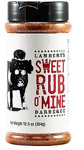 Lambert's Sweet Swine O' Mine SS02005N BBQ Rub, Sweet, 12.5 oz Bottle