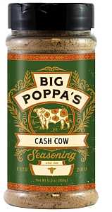 Big Poppa's BP00211-C BBQ Seasoning, Cash Cow, 13 oz Shaker