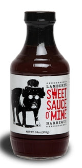 Lambert's Sweet Swine O' Mine SS02010 Original Sweet Sauce, Sweet, 18 oz Bottle