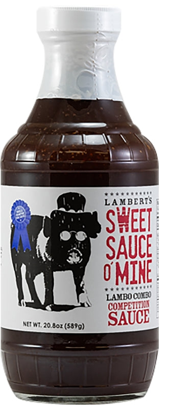 Lambert's Sweet Swine O' Mine SS02013 Lambo Combo Sweet Sauce, 20.8 oz Bottle