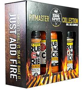 BBQ Spot Rub Some Pitmaster Series OW89071 BBQ Gift Pack, 3 lb