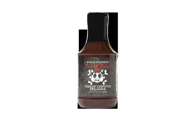 Loot N' Booty BBQ LB02100 BBQ Sauce, Cherry Chipotle, 19.25 oz Bottle