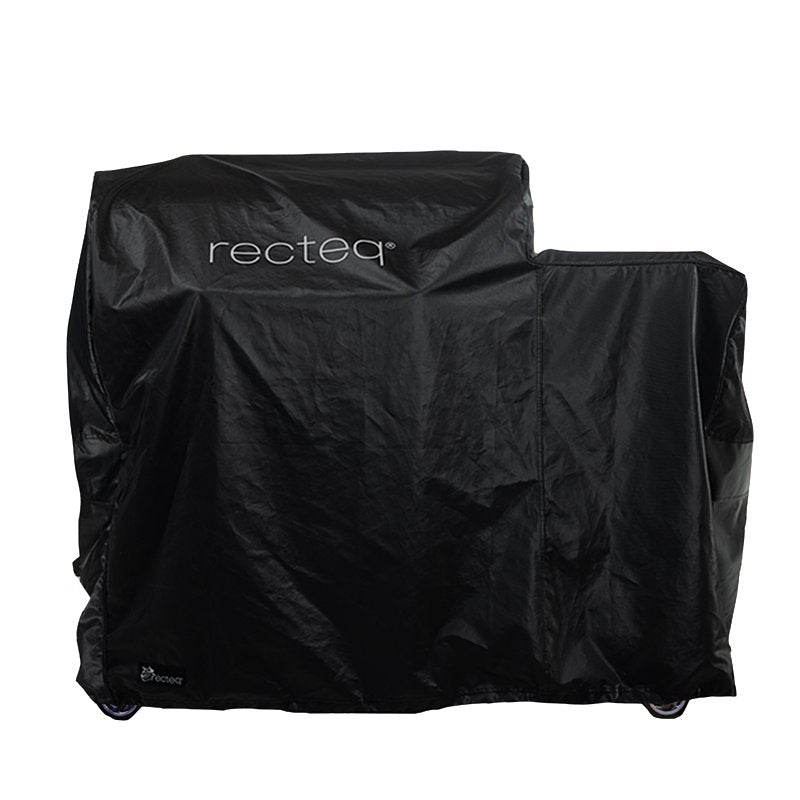 Recteq AC1200BBGC Grill Cover, 47-1/2 in W, 45 in D, 40 in H, Polyester/PVC, Black