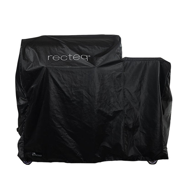 Recteq AC1200BBGC Grill Cover, 47-1/2 in W, 45 in D, 40 in H, Polyester/PVC, Black