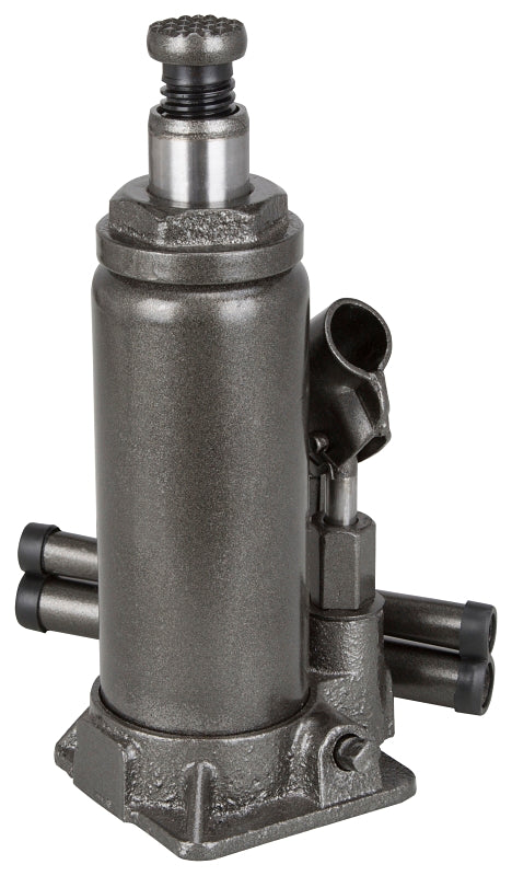 ProSource T010706 Hydraulic Bottle Jack, 6 ton, 8-1/2 to 16-1/4 in Lift, Steel, Gray