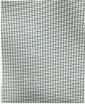 3M 10459 Sanding Sheet, 11 in L, 9 in W, 100 Grit, Fine, Silicone Carbide Abrasive, Cloth Backing