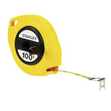 Stanley 100 ft. L X 0.38 in. W Closed Reel Long Tape Measure 1 pk
