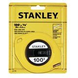 Stanley 100 ft. L X 0.38 in. W Closed Reel Long Tape Measure 1 pk