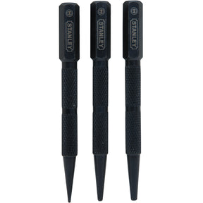 STANLEY 58-230 Nail Punch Set, 3-Piece, Steel, Black Oxide