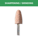 Dremel 3/8 in. X 1-1/2 in. L Aluminum Oxide Grinding Stone 1 pk