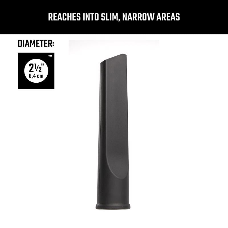 Craftsman 3 in. L X 3 in. W X 2-1/2 in. D Crevice Tool 1 pc