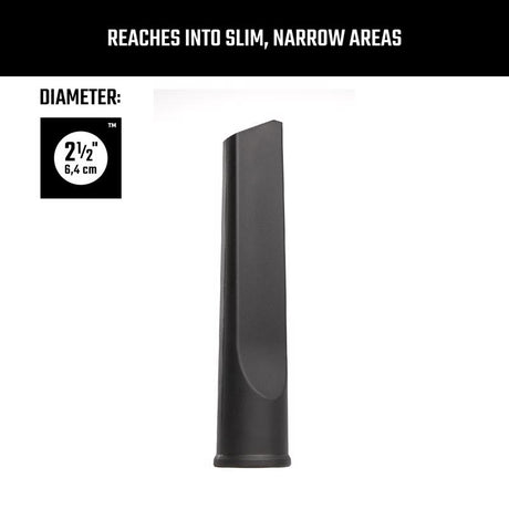 Craftsman 3 in. L X 3 in. W X 2-1/2 in. D Crevice Tool 1 pc