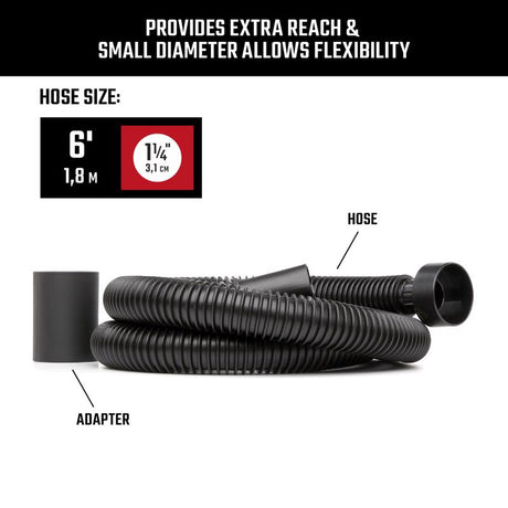 Craftsman 6 ft. L X 1.25 in. W X 2-1/2 in. D Replacement Hose 1 pc