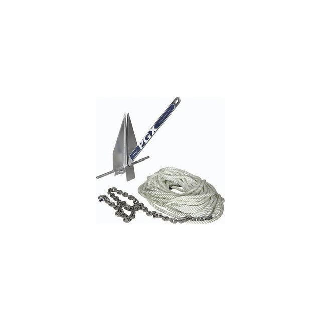 Lewmar 69600926 PGX Anchor Package w/Rope &amp; Chain, 5 lb.