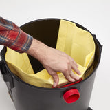 Craftsman 2 in. L X 9.5 in. W Wet/Dry Vac Filter Bag 10-14 gal 2 pc
