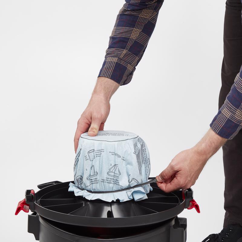 Craftsman 1 in. L X 7 in. W Cloth Filter Bag 3 pc